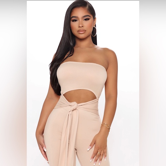 NEW with tags. Medium cut out Jumpsuit - Picture 2 of 3